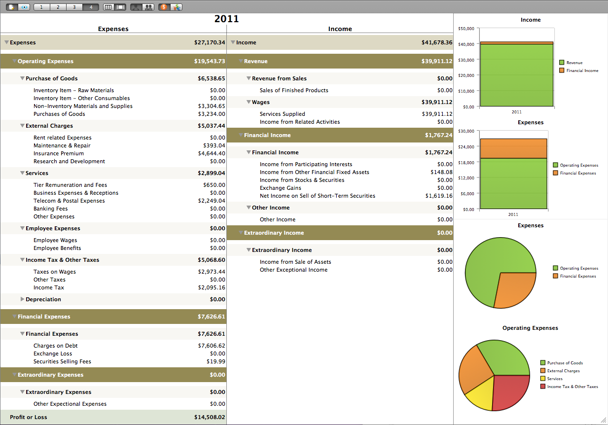 accounting income statement t view accounting income statement
