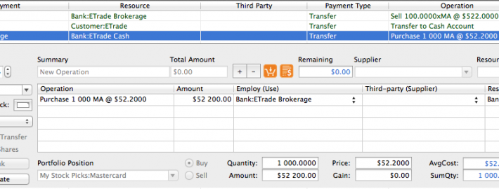 Managing Stock Split